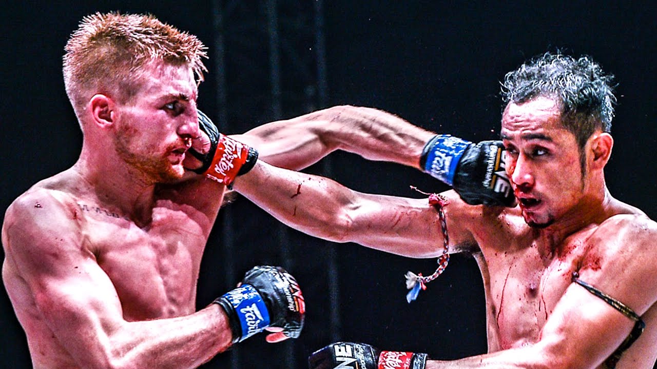 БЕЗУМНАЯ ПОТАСКОВАЯ МУАЙ-ТАЙ ДРАК 😱 Хаггерти против Сэма-А был МЭЙХЕМ