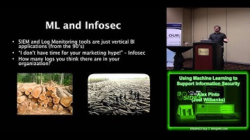 BSidesLV 2013   3 2 2 Using Machine Learning to Support Information Security   Alex Pinto Joel Wilba