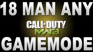 MW3 Glitches -  *NEW* 18 Man ONLINE On Any Gamemode Full Tutorial