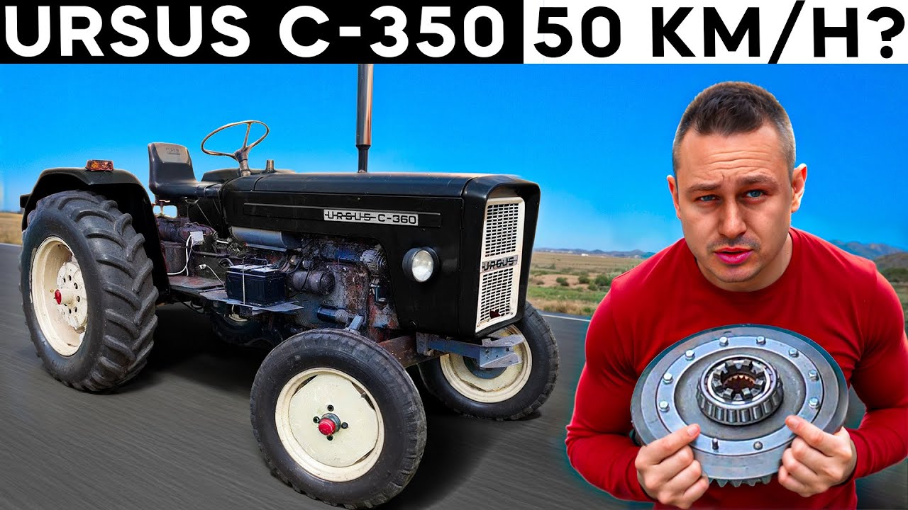 50 KM/H w Eksportowym URSUSIE C- 350 TURBO 4x4 ?! - Szybki ATAK SKROPOL