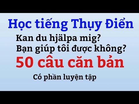 Video: Cách Học Tiếng Thụy Điển