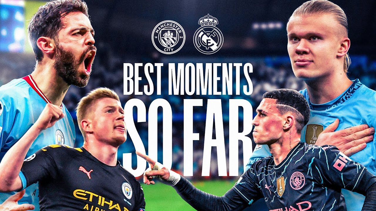 Man City vs Real Madrid | The BEST moments from our epic Champions League clashes ⚔️