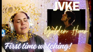 *Opera singer's first time watching!* - JVKE - Golden Hour - Gooble Reacts!