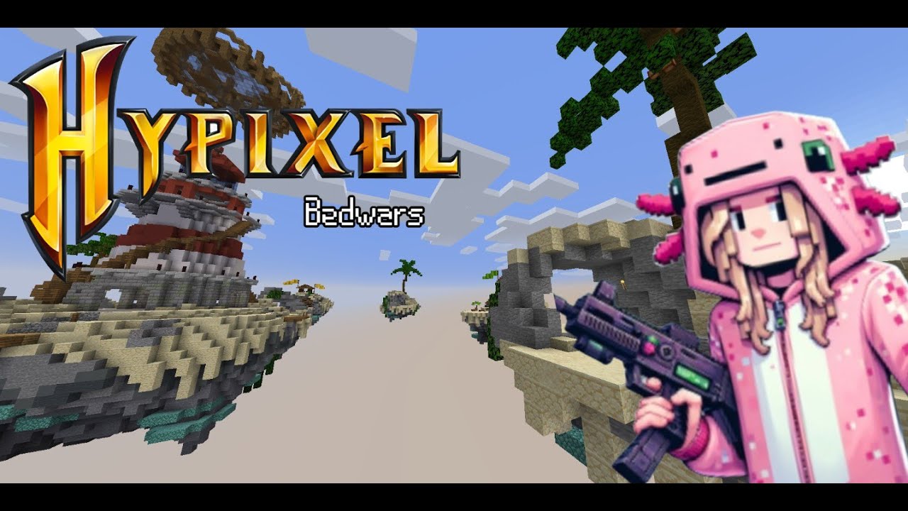 Playing Hypixel Bedwars (please help me meet the sub goal) - YouTube