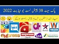 Paksat 38e channel list 2022complete channel list on 4 feet dish strong signal quality