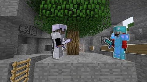 Creative Cave Tree Trap | Hypixel UHC Traplights