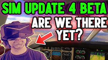 BIG FPS GAINS! MSFS 2024 SU4 BETA - VR FINALLY ROCKS! Crystal Super 50PPD