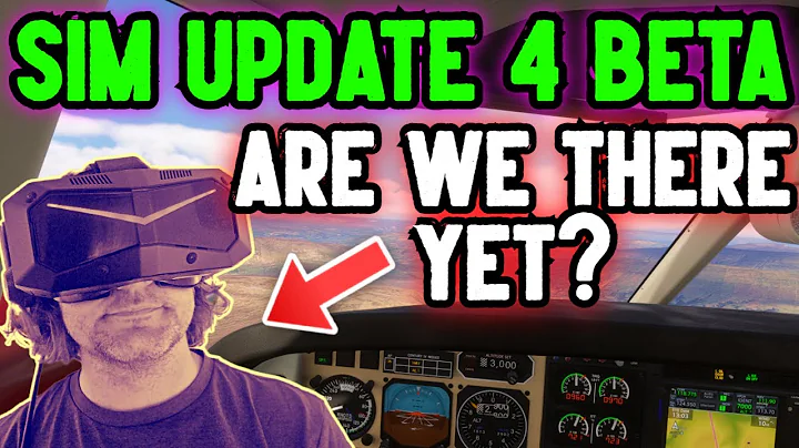 BIG FPS GAINS! MSFS 2024 SU4 BETA - VR FINALLY ROCKS! Crystal Super 50PPD