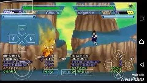 Dragon Ball Z Shin Budokai Another Road - GOKU: All Moves and Transformations