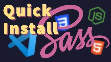 Quick Install SASS to HTML File