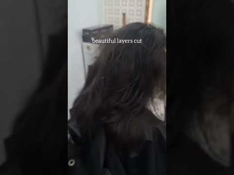 lovely layers for the day 😍 #layercut #haircut #hairstyle #hair #hairtutorial
