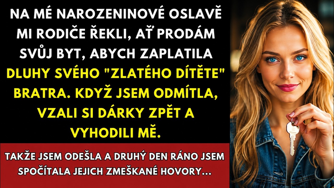 Moje máma se usmívala, když mi u večeře podávala krabici s dárkem k třicetinám. Večer byl příjemný, poprvé za dlouhá léta jsem si připadala jako součást rodiny. Až když odešli všichni hosté, máma...