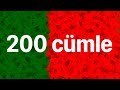 Portekiz dili: Portekizce 200 ifadeler - Portekizce dilinde cümleler - Portekizce öğren