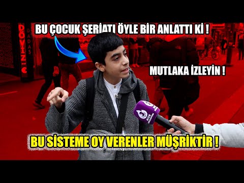 BU ÇOCUK ŞERİATI ÖYLE BİR ANLATTI Kİ | Mutlaka İzleyin !