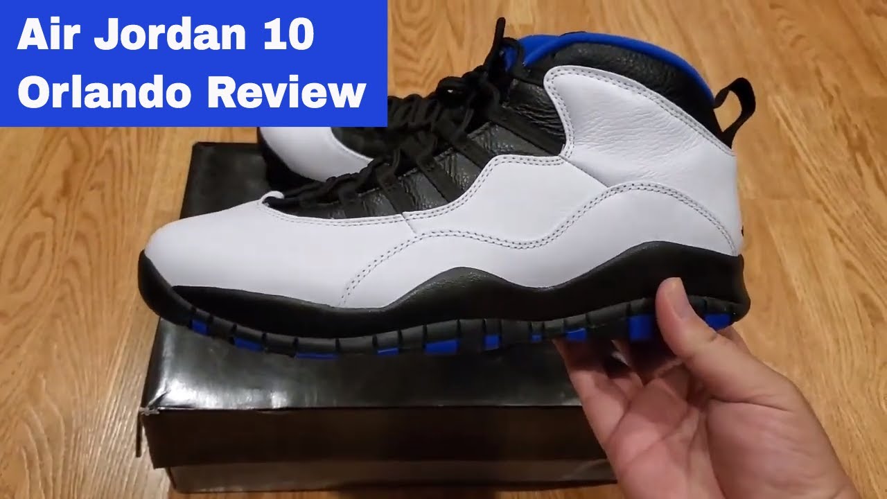 air jordan 10 orlando on feet