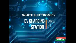 EV charger GUI Demo - DWIN HMI/LCM