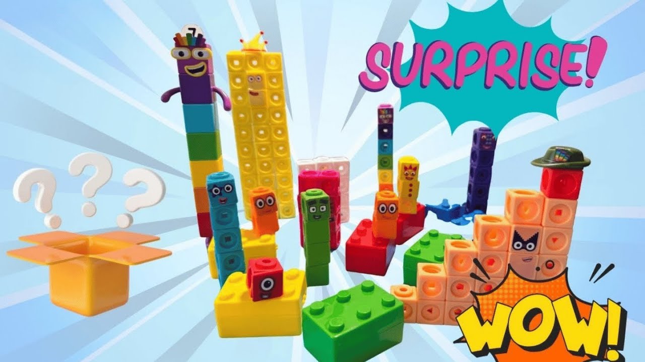 What's in the Box? Mystery Box! Surprise #numberblocks - YouTube