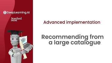 21. Recommending from a Large Catalogue | Unsupervised Learning, Recommenders