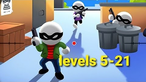 johnny trigger: sniper -gameplay walkthrough part 1 levels 5-21 (Android,iOS)