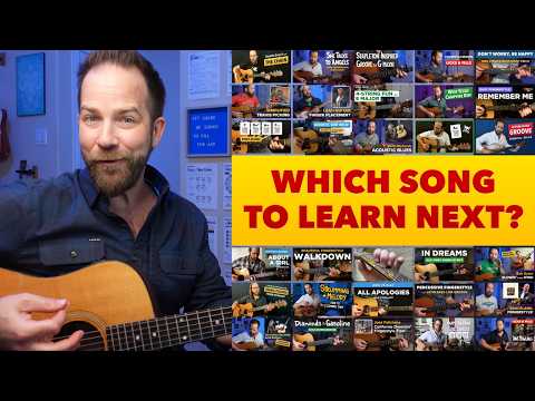 A Better Way to Browse 350+ Guitar Song Lessons