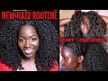 NEW Natural Hair Routine+ WEEK in my hair for work- #4