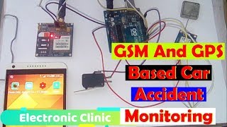 Arduino gps car accident location tracking using Ublox Neo 6m GPS, Gsm sim900A "arduino project"