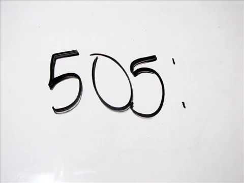 505 [Lyrics] -  Arctic Monkeys