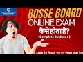 Bosse board online exam guidelines 2024 update ll bosse board online exam complete guidance bosse