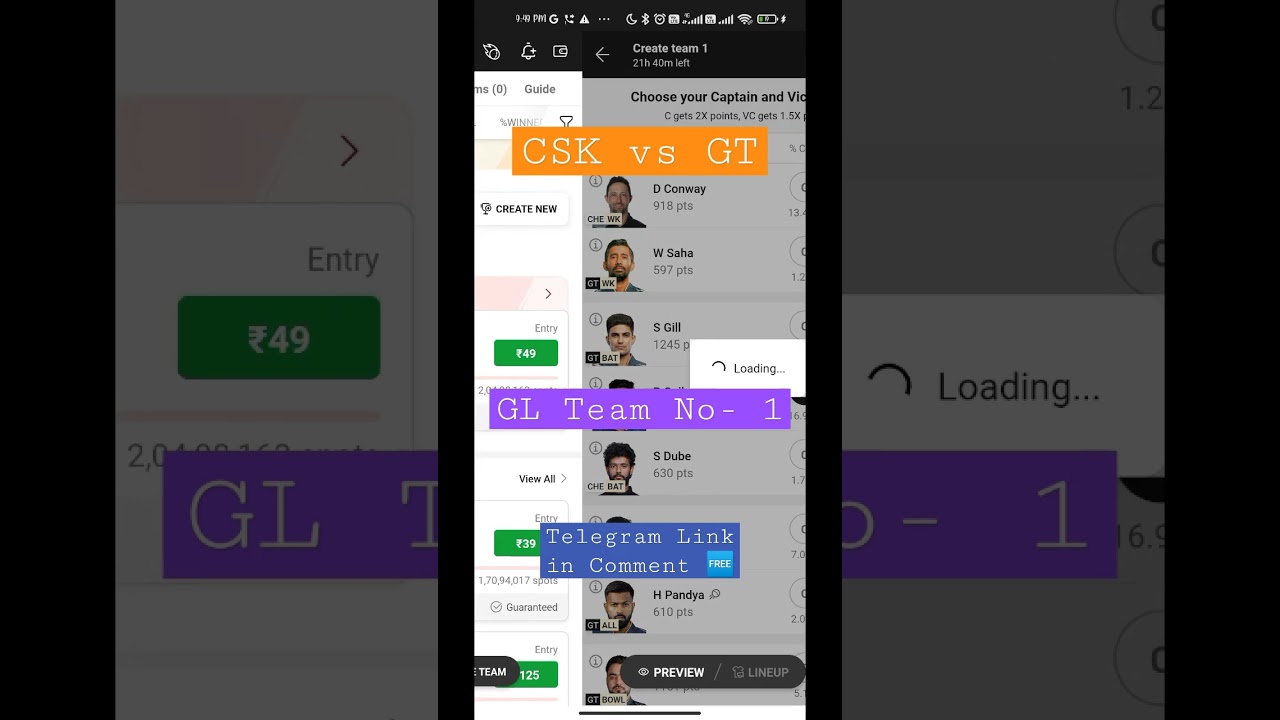 CSK vs GT Today Dream11 Prediction, CSK vs GT FINAL Match Team,CSK vs GT Toady Match