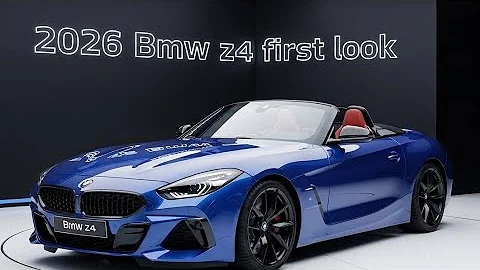 Finally Launched2026 BMW Z4 First Look – Full Detailed Review | The Return of the Modern Roadster