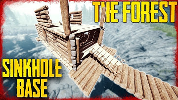 FLOATING SINKHOLE BASE - S5 EP51 | The Forest