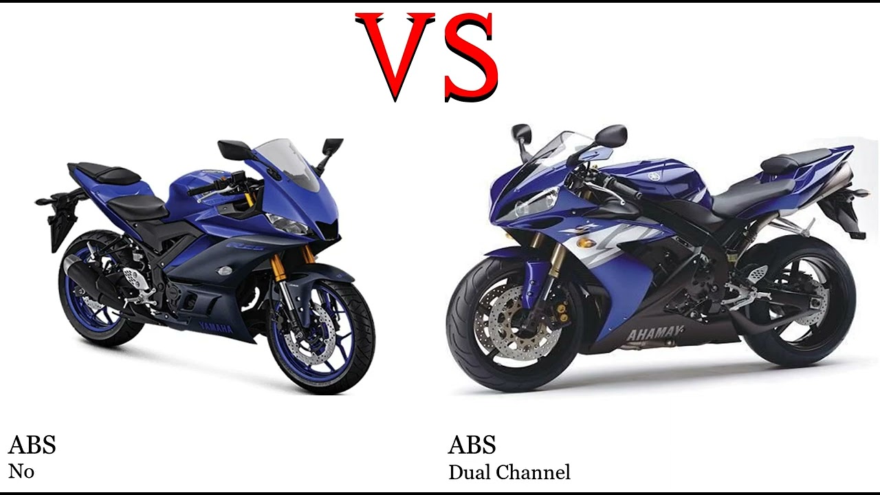 Yamaha YZF R25 vs Yamaha YZF R1 RN12 Test specification comparison 