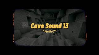 Minecraft Cave Sounds 1 to 19 Resimi