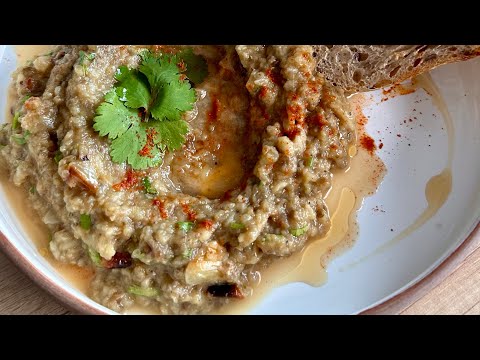 Видео: Бабагануш. Обязательно приготовьте эту закуску из баклажанов #food #recipevideo #рецепт #готовимдома