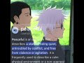 SOMETIMES YOU JUST NEED PEACE 😎 YK GETO AND GOJO EDIT TAGS ARE IN DESCRIPTION
