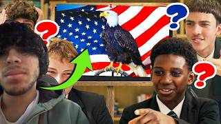Reacting to What do British Highschoolers know about America?