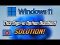 Fix windows 11 login problems  this signin option is disabled because of failed signin attempts