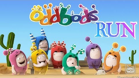 Oddbods Turbo Run - Christmas Slick vs Alien BOSS Android Gameplay | Kick Tom