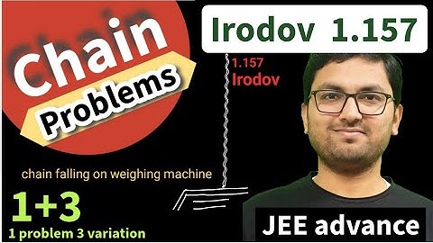 falling chain problems | tough problems for jee advance | Irodov 1.157