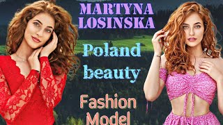 Martyna Losinska Is An Fashion Beauty Of Poland Model Stunning Talented Outfits Hot Looks