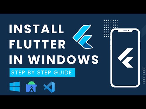 How to install flutter in windows step by step guide