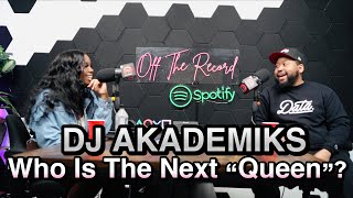 Dj Akademiks speaks on Nicki Minaj Queen Status and What Female Rapper is next!