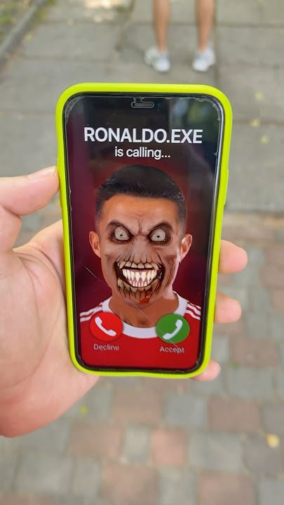 RONALDO ZOMBIE EXE is calling NIKPIG