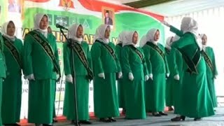 Mars Fatayat NU- Grup Padus Bojongneros- Bantarkawung- Pengajian Rutin Ahad Manis