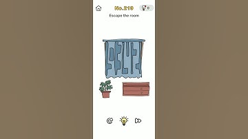 Brainout No.219 Escape the room walkthrough and solution