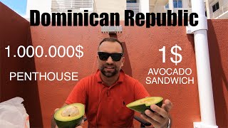 Penthouse Santo Domingo Dominican Republic - 1 dollar avocado sandwich