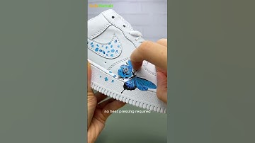 Magic Transfer Stickers for Shoe Makeover