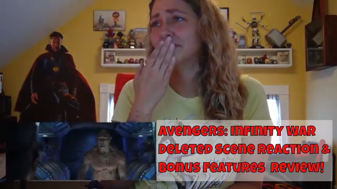 Avengers: Infinity War Guardians Deleted Scene REACTION + Bonus Features