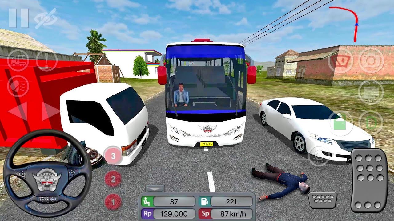  Bus Simulator Indonesia CRAZY DRIVER 8 Bus Game 