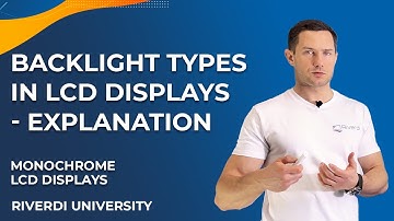 Backlight types of LCD displays - backlight types in TFT panels explanation